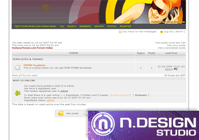 nDesign PHPBB Templates