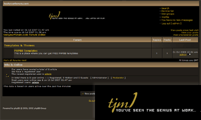 TJN1 PHPBB Template