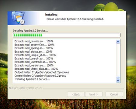 Installing Appserv 07