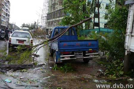 nargis cyclone hit yangon
