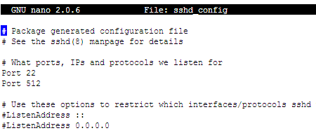 SSH Port