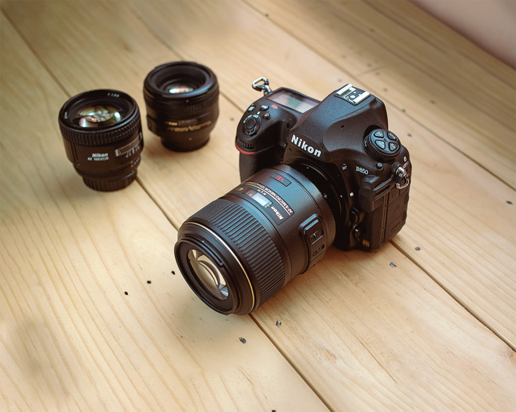 Nikon D850 and Prime Lens