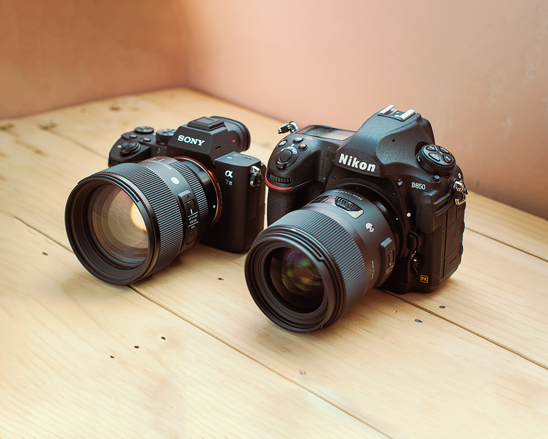 Nikon D850 and Sony A7 III
